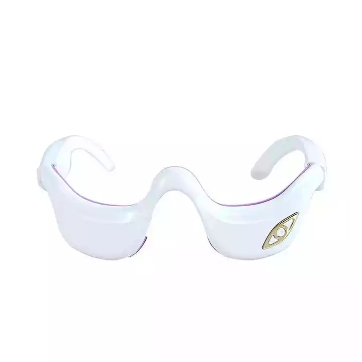 3D EMS Micro-Current Pulse Eye Relax Massager Heating Therapy Acupressure Fatigue Relief Wrinkle Reduction Blood Circulation