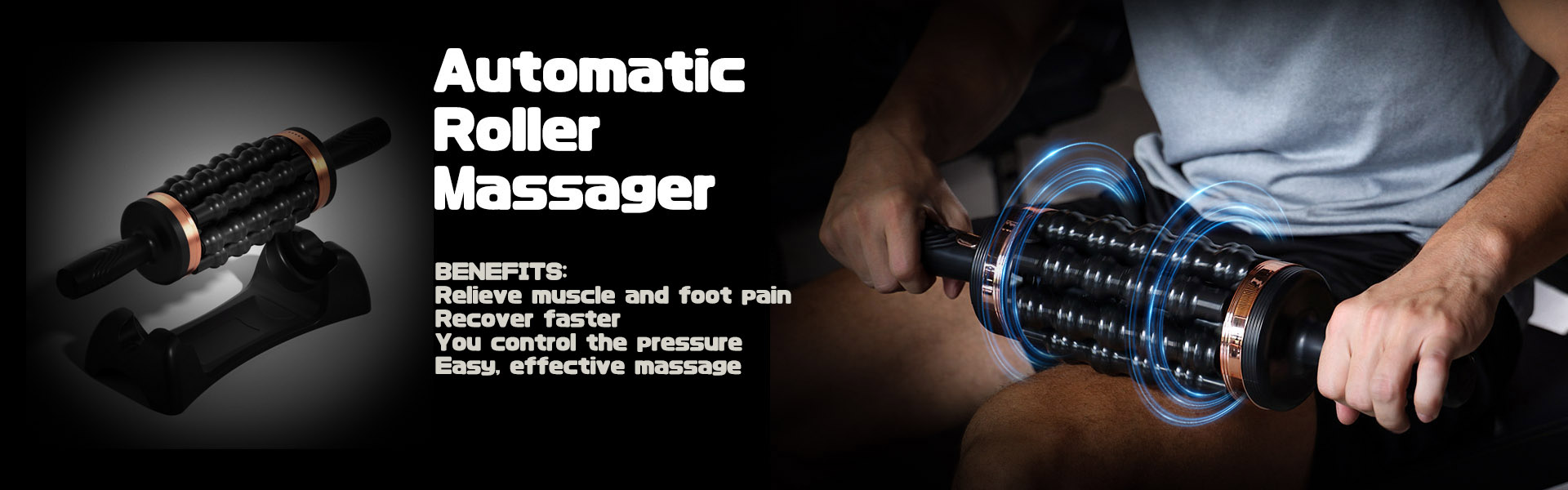 World's First Powered Automatic Massager
Deep Relaxation and Fascia Release with Portable, Hands-Free Convenience
Product Information
Experience the ultimate in muscle relief and recovery with the massager. This innovative device seamlessly merges